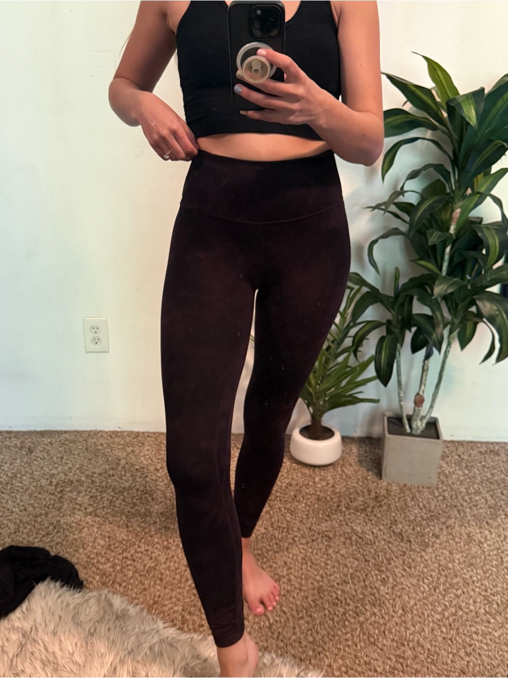 lululemon athletica Deep Plum/Purple Leggings